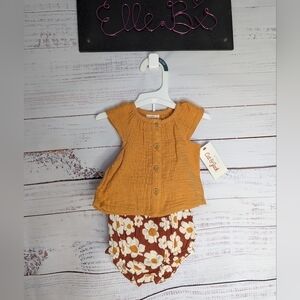 NWT Cat & Jack Baby 2 Piece Set NB, 0-3M, 3-6M